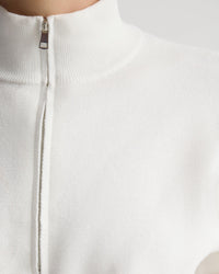 Victoria Crop Zip Neck Knit WOMENS KNITWEAR