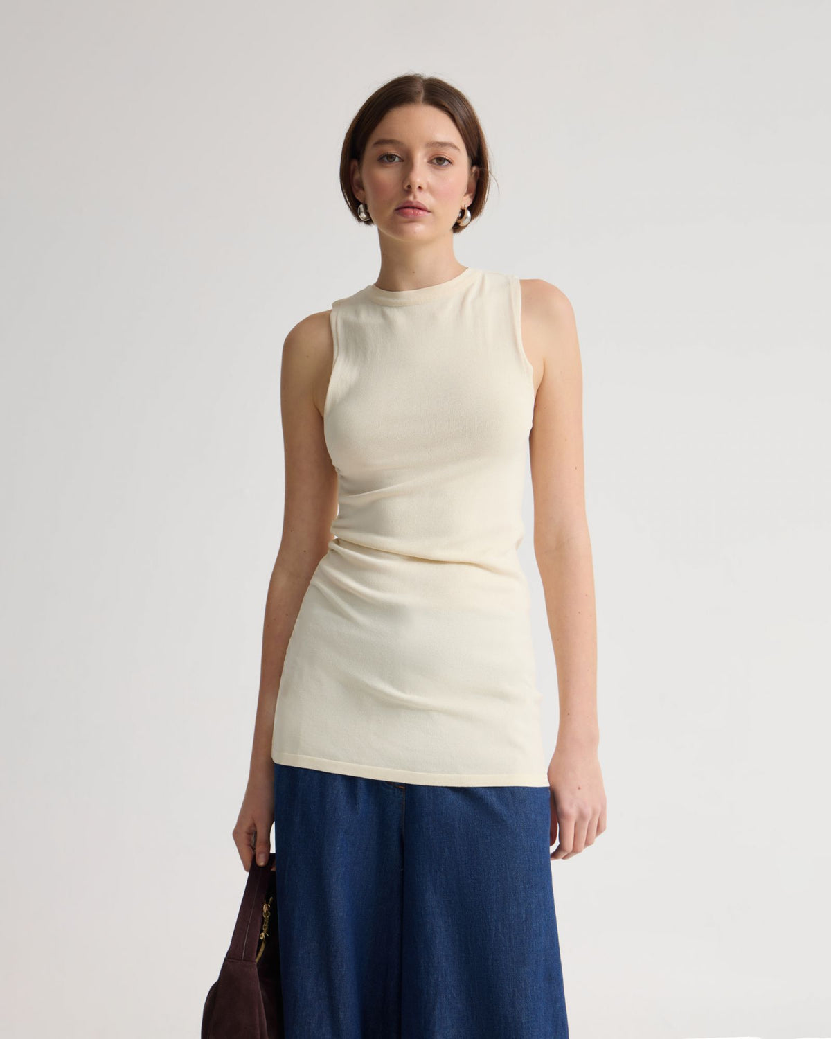 April Drawstring Knitted Top WOMENS KNITWEAR