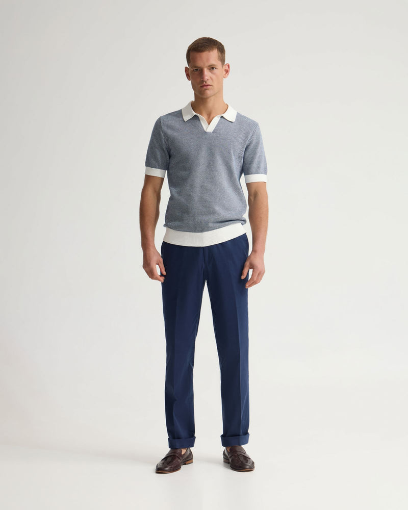 Paddy Cotton Knitted Polo MENS KNITWEAR