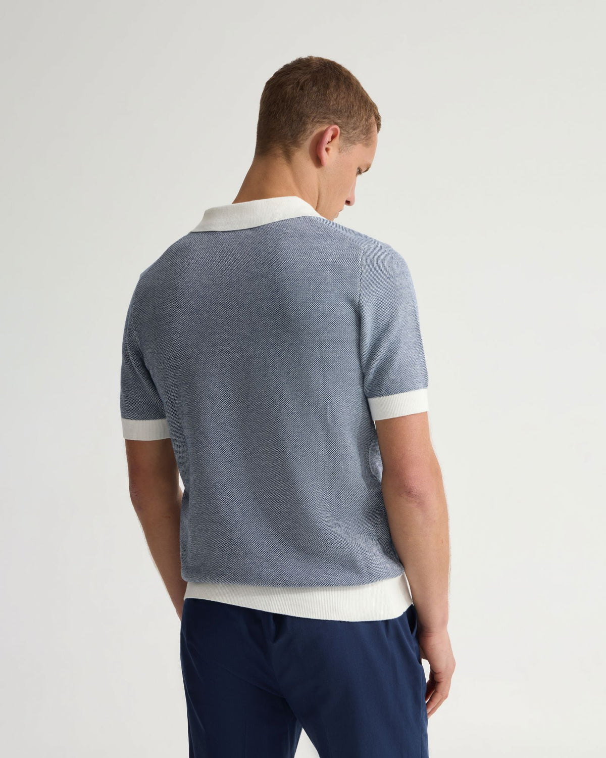 Paddy Cotton Knitted Polo MENS KNITWEAR