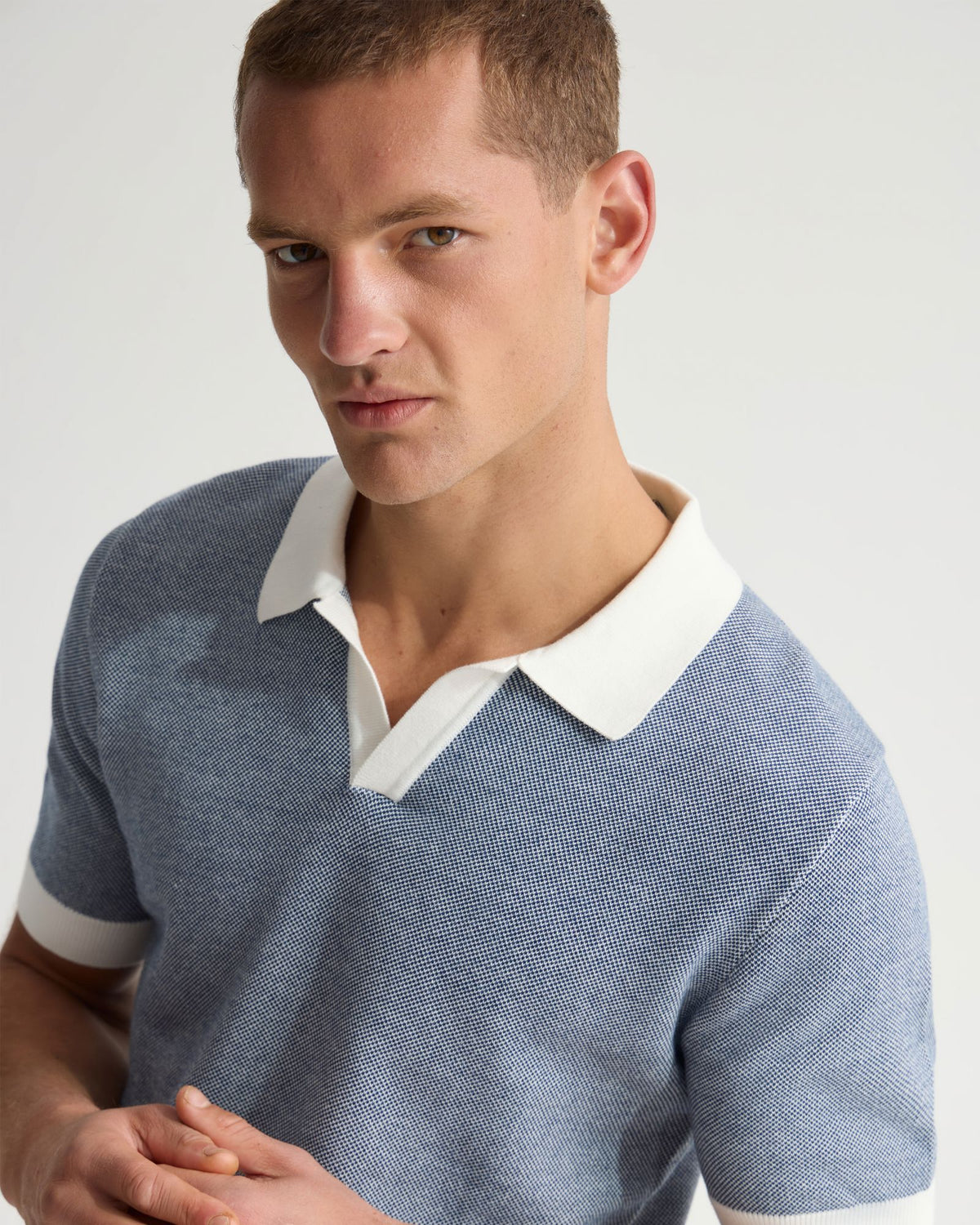 Paddy Cotton Knitted Polo MENS KNITWEAR