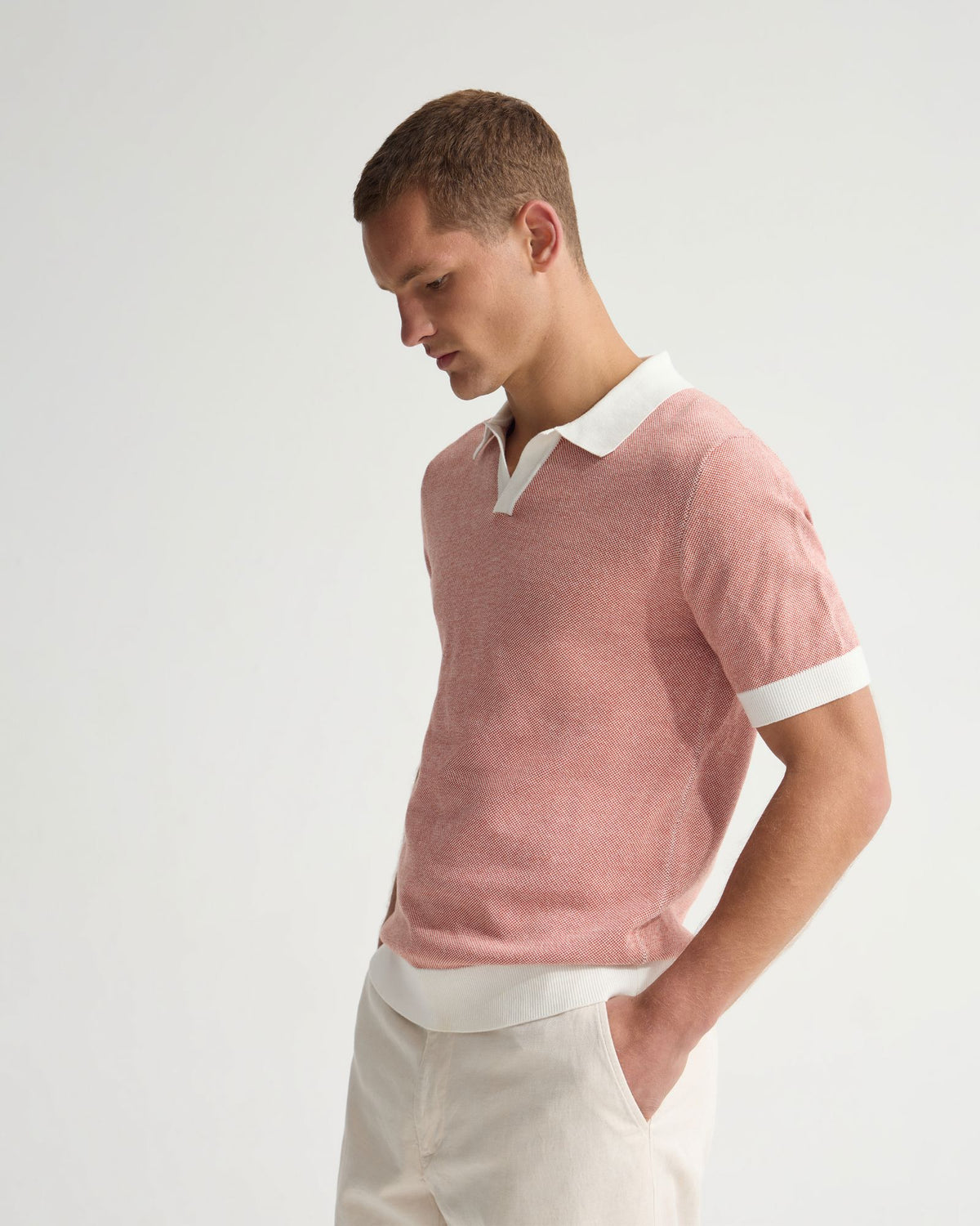 Paddy Cotton Knitted Polo MENS KNITWEAR