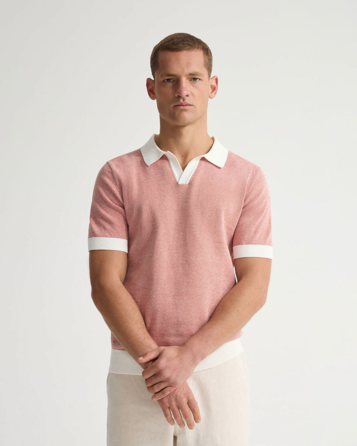 Paddy Cotton Knitted Polo MENS KNITWEAR