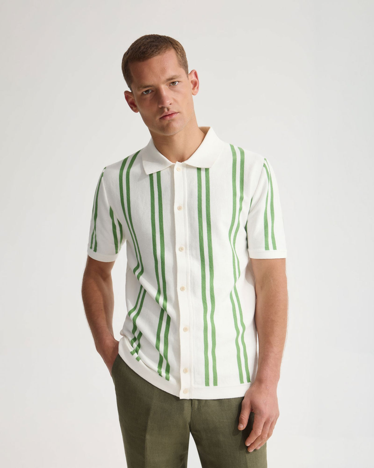 Francisco Polo Collar Knit MENS KNITWEAR