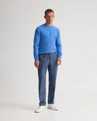 Cotton Cashmere Crew Neck Knit MENS KNITWEAR