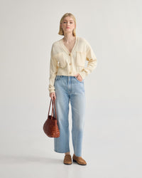 Sarah Cotton Cardigan WOMENS KNITWEAR