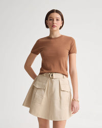 Olivia Crop Cashmere Knit WOMENS KNITWEAR