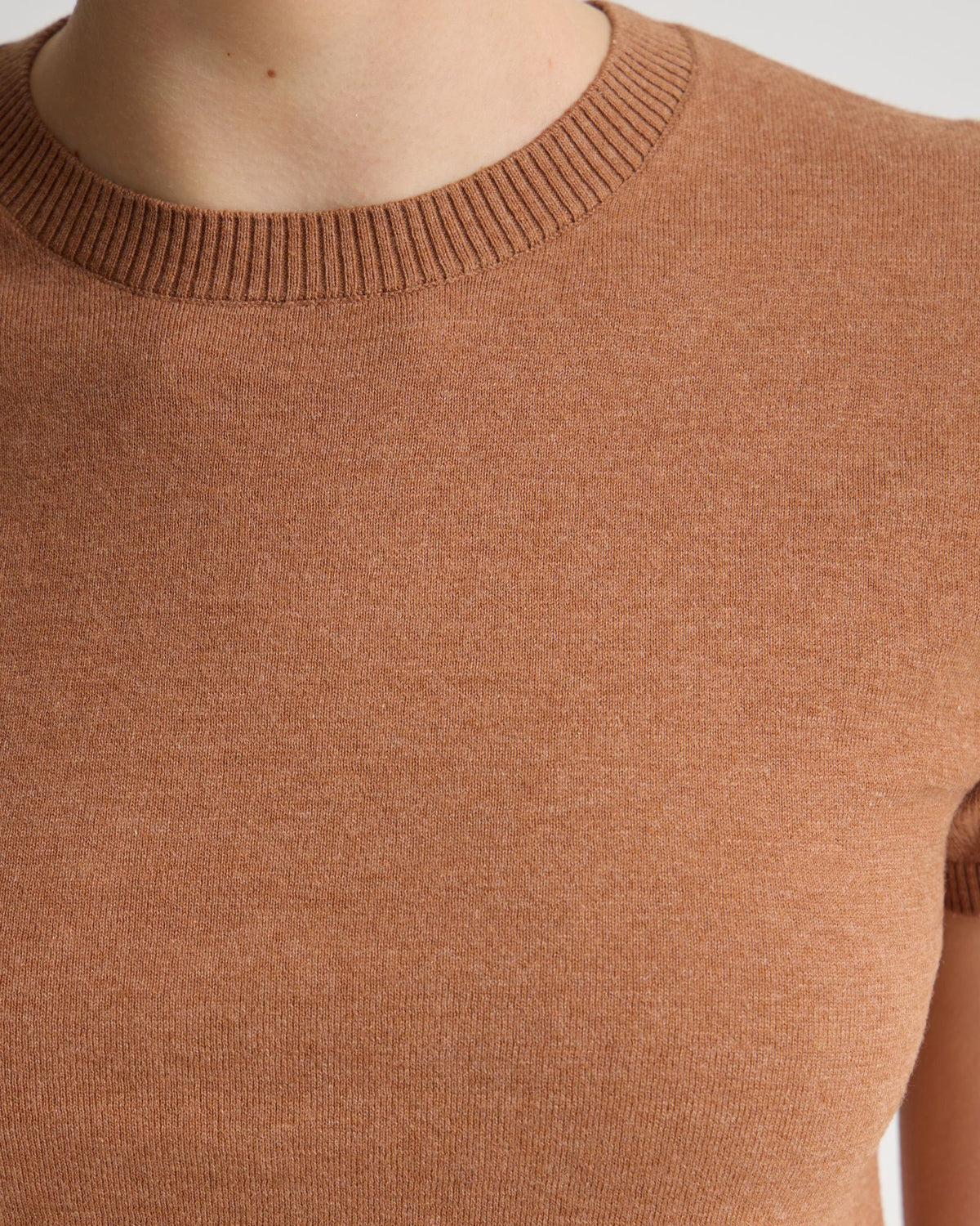 Olivia Crop Cashmere Knit WOMENS KNITWEAR