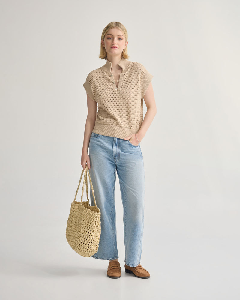 Sophie Knitted Polo WOMENS KNITWEAR
