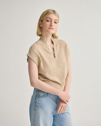 Sophie Knitted Polo WOMENS KNITWEAR