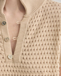 Sophie Knitted Polo WOMENS KNITWEAR