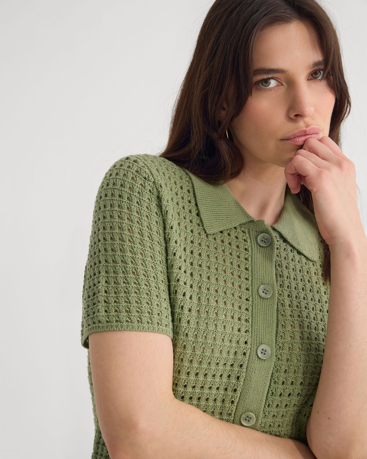 Imogen Crop Cardigan WOMENS KNITWEAR