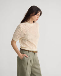 Luna Cotton Knit Top WOMENS KNITWEAR