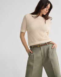 Luna Cotton Knit Top WOMENS KNITWEAR