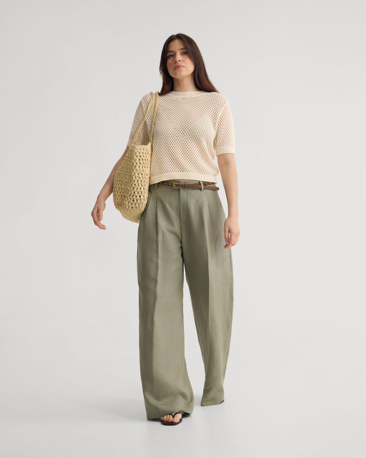 Luna Cotton Knit Top WOMENS KNITWEAR