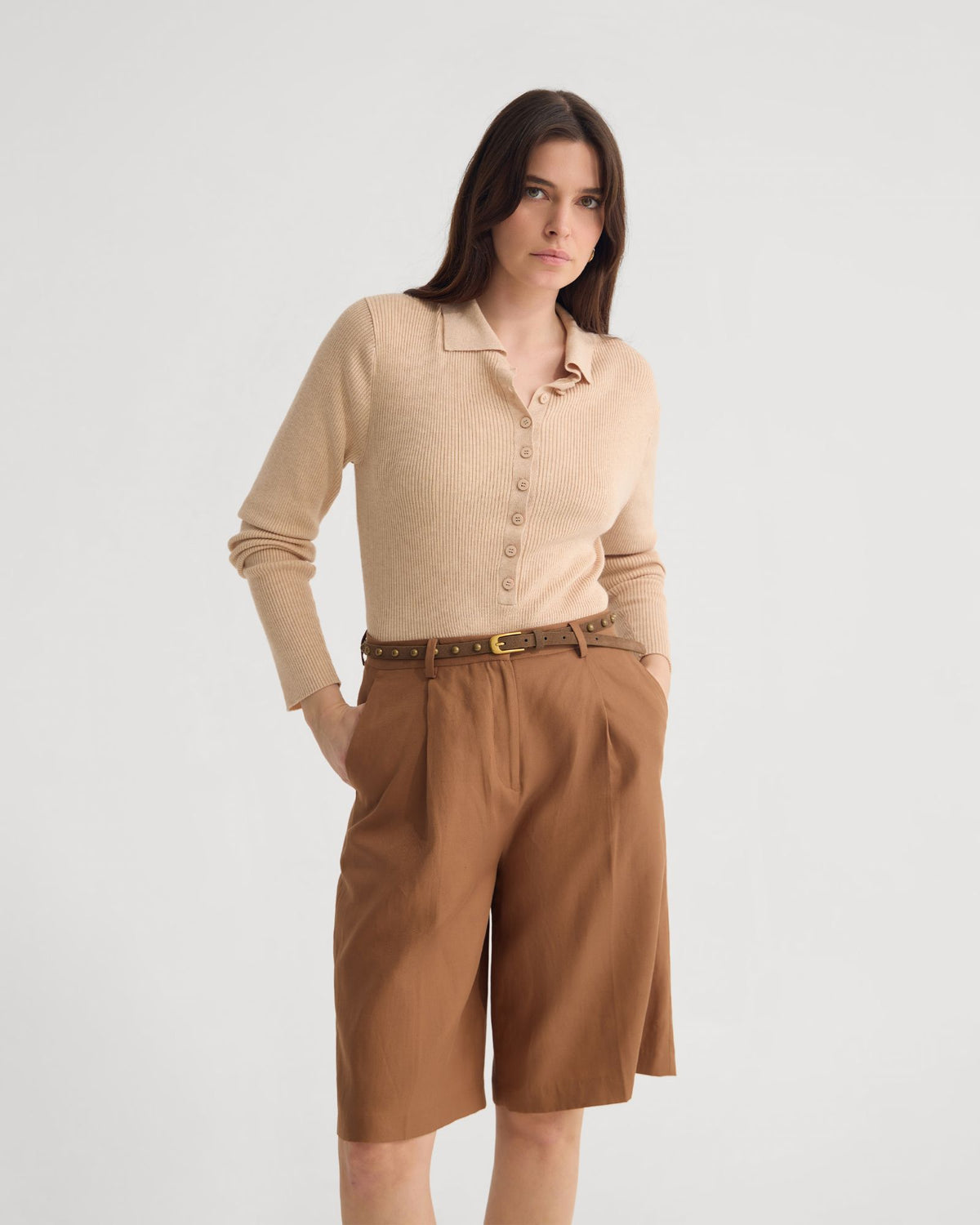 Onyx Ribbed Bodysuit WOMENS KNITWEAR