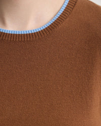 Indra Tipping Knit WOMENS KNITWEAR