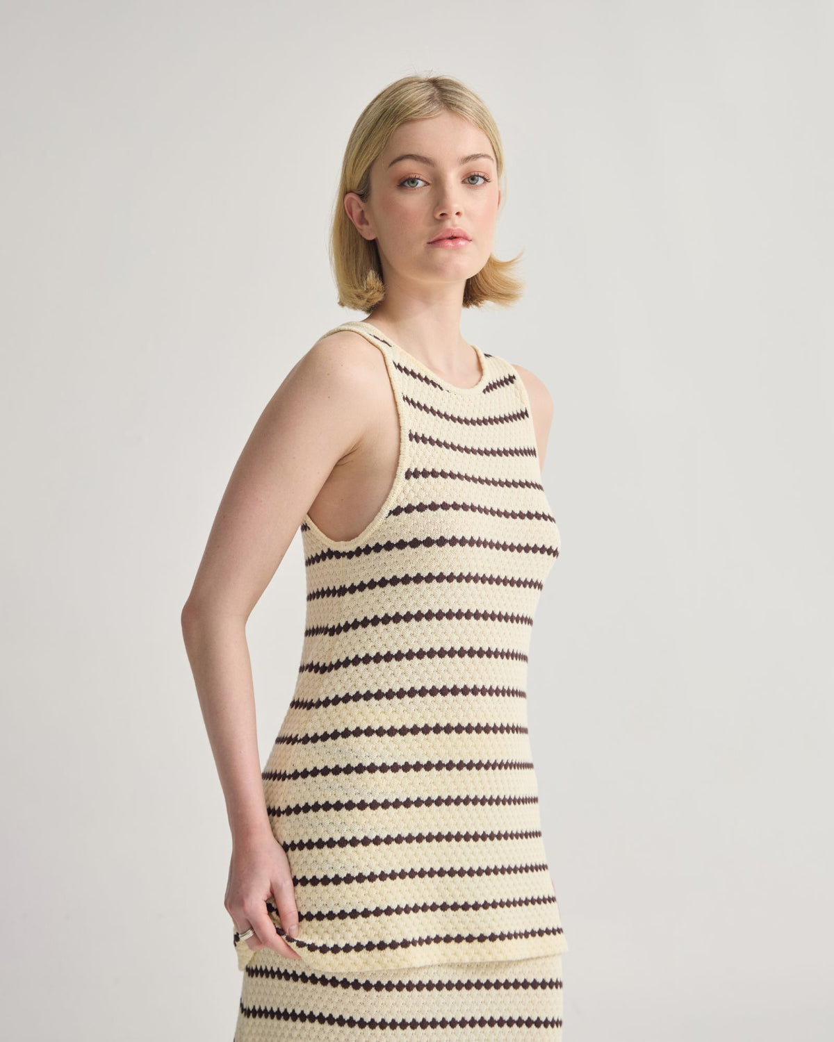 Dakota Patterned Tank WOMENS KNITWEAR