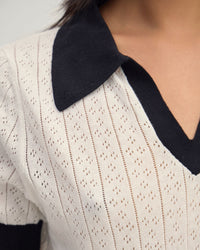 Aimee Pointelle Polo