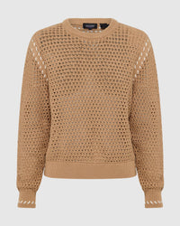 Gaby Cotton Crew Neck WOMENS KNITWEAR