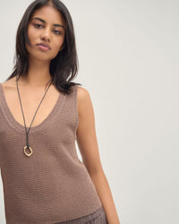 Romy Knitted Tank WOMENS KNITWEAR