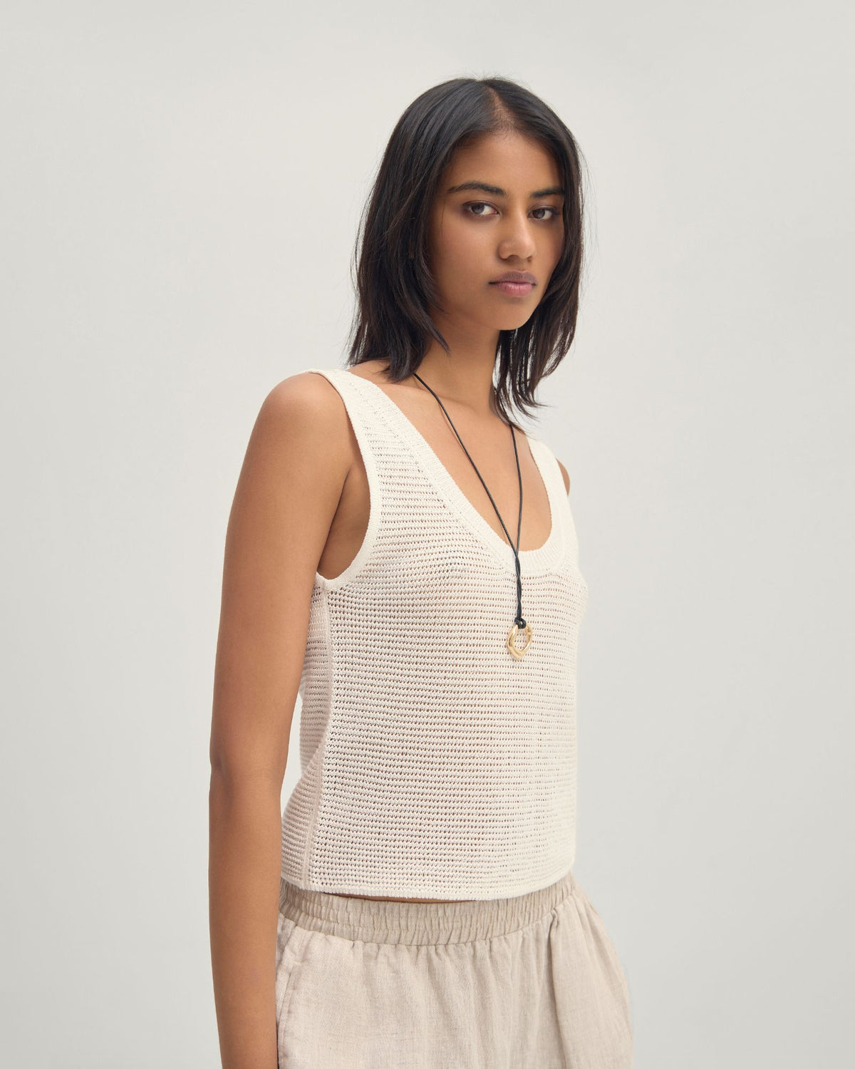 Romy Knitted Tank WOMENS KNITWEAR