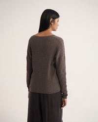 Drew Cable V-Neck Knit WOMENS KNITWEAR