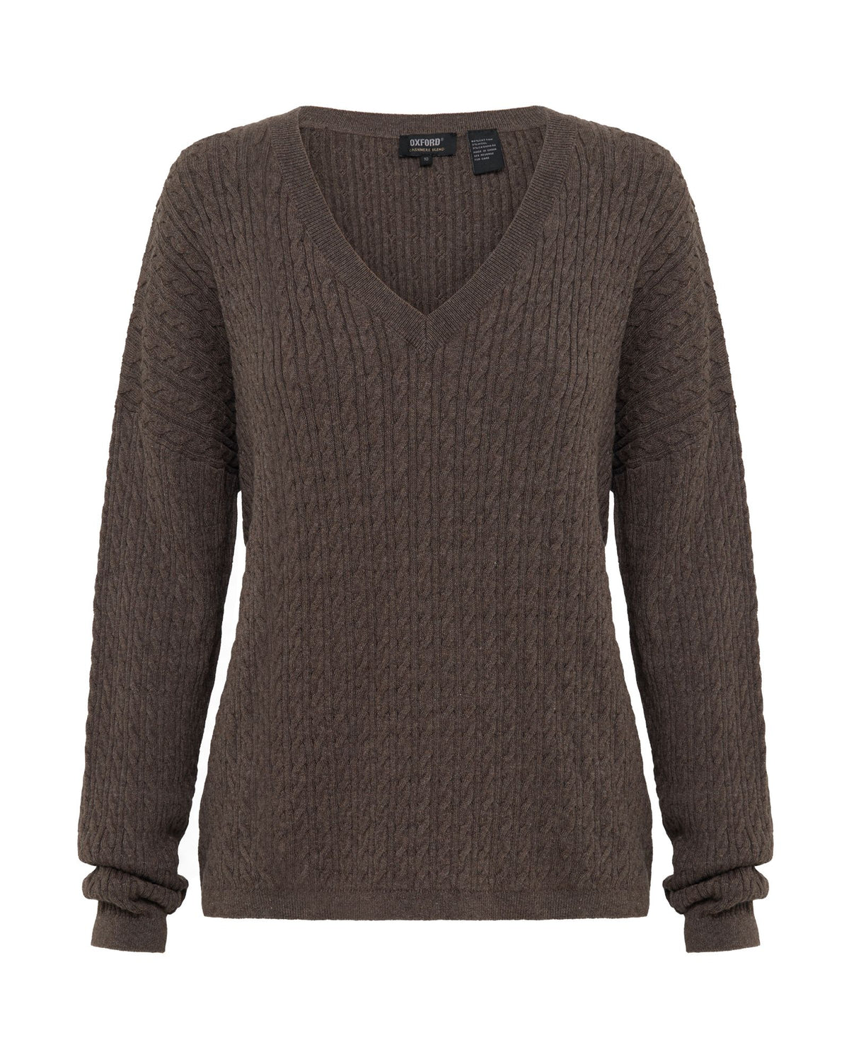 Drew Cable V-Neck Knit WOMENS KNITWEAR