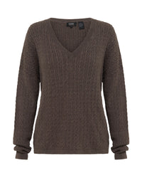 Drew Cable V-Neck Knit WOMENS KNITWEAR