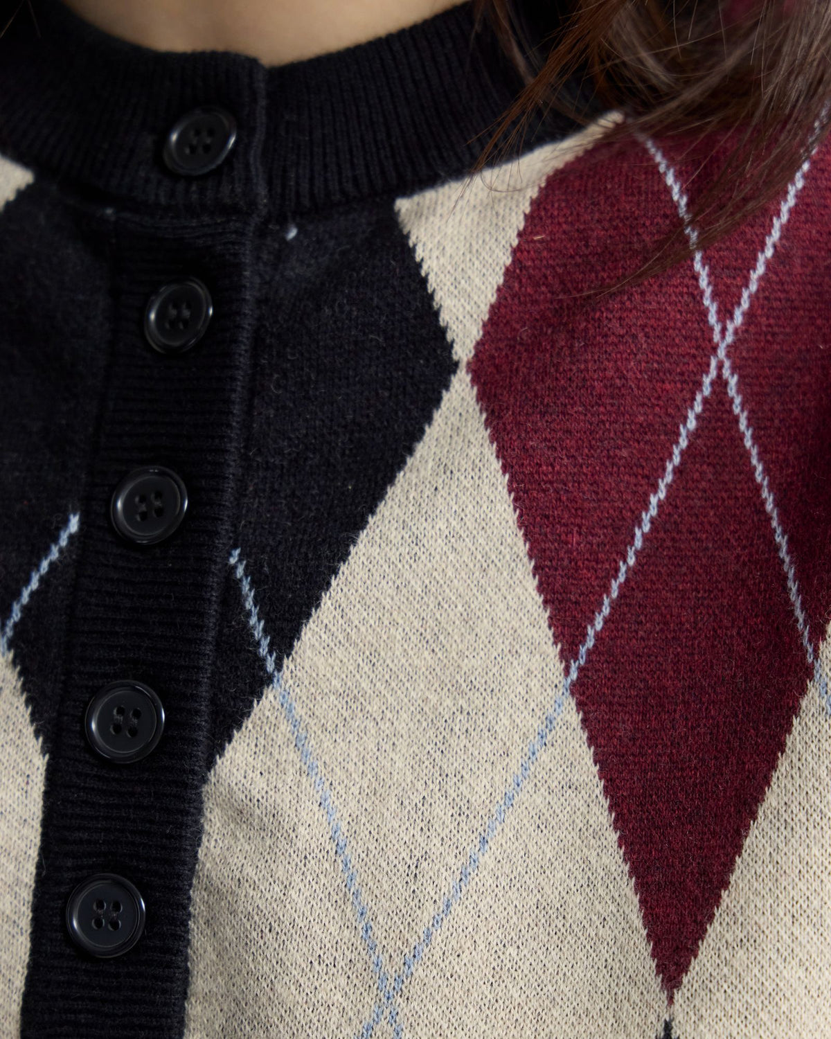 Carina Argyle Vest WOMENS KNITWEAR