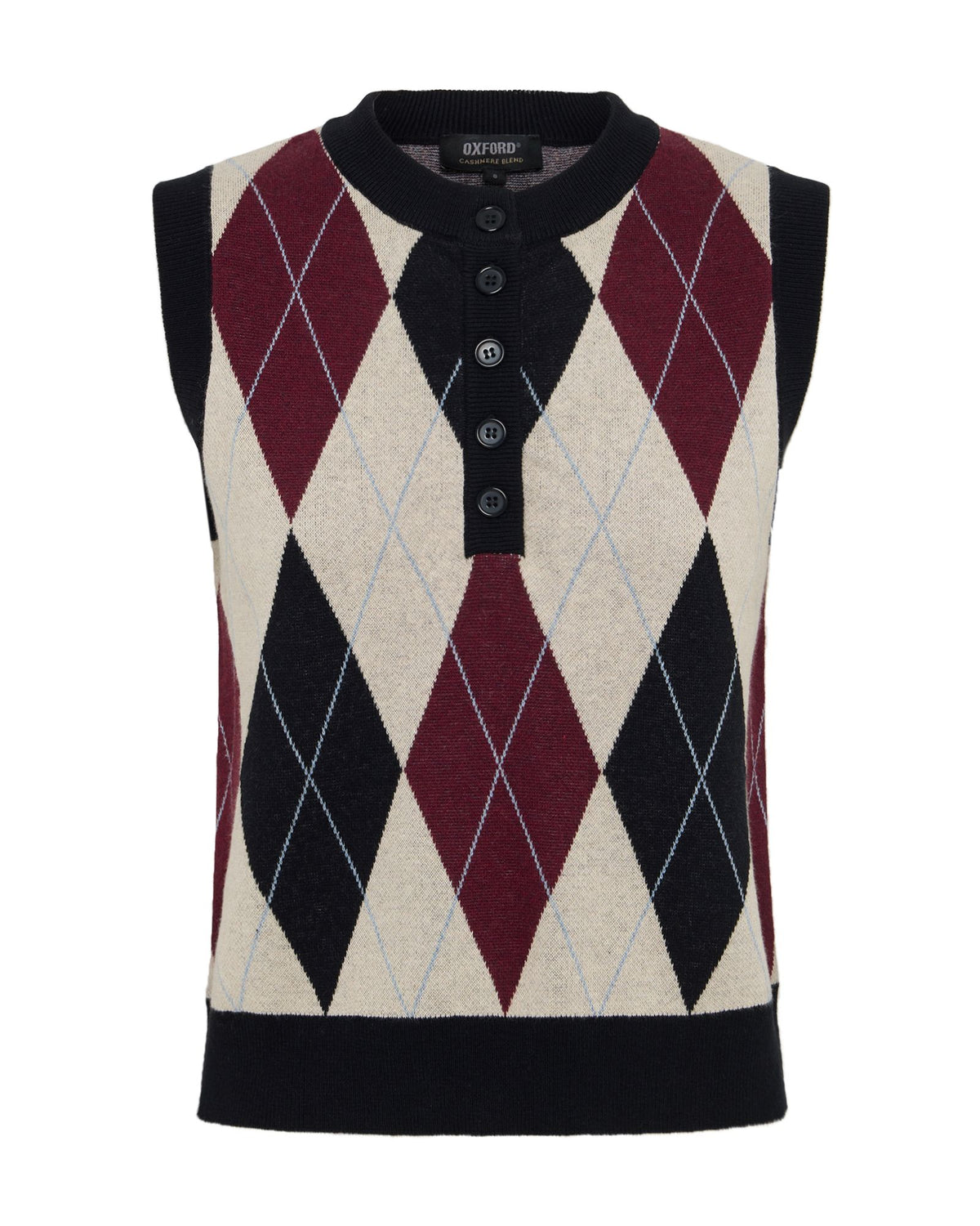 Carina Argyle Vest WOMENS KNITWEAR