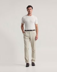 Theodore Crew Neck Knitted T-Shirt MENS KNITWEAR