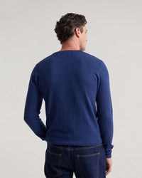 Cotton Cashmere Crew Neck Knit MENS KNITWEAR