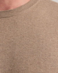 Cotton Cashmere Crew Neck Knit MENS KNITWEAR