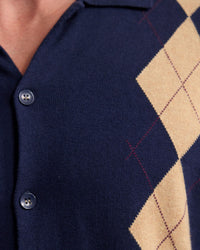 Justin Argyle Cardigan MENS KNITWEAR
