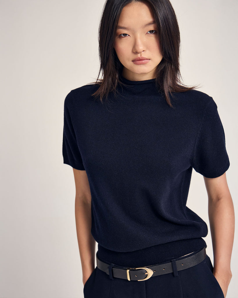 Maxine Funnel Collar Knit – Oxford Shop