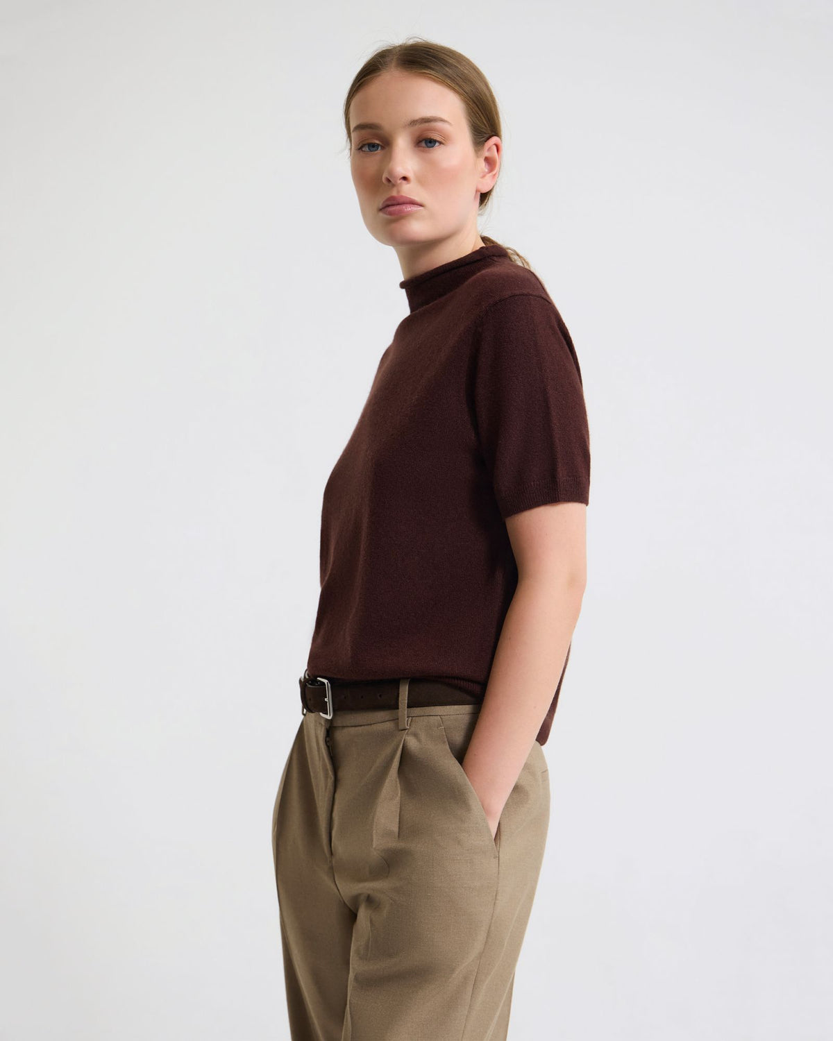 Maxine Funnel Collar Knit