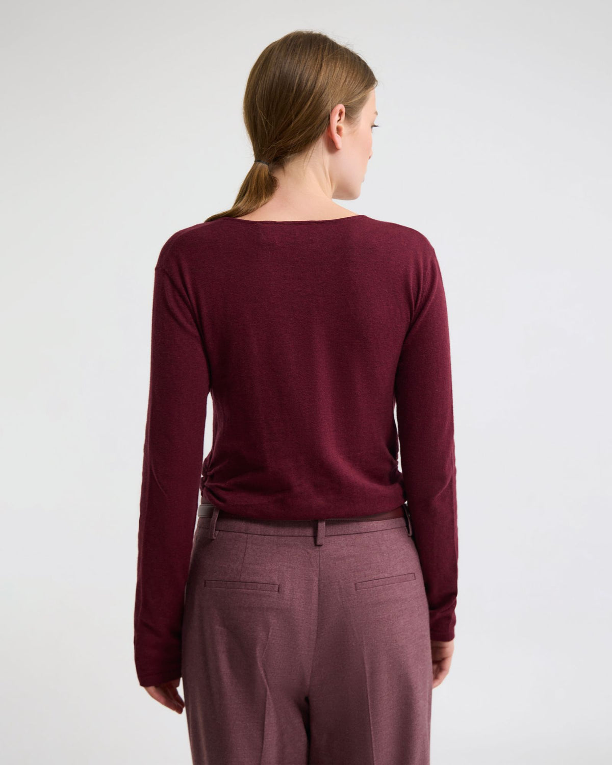 Daria Wrap Front Knitted Top WOMENS DRESSES