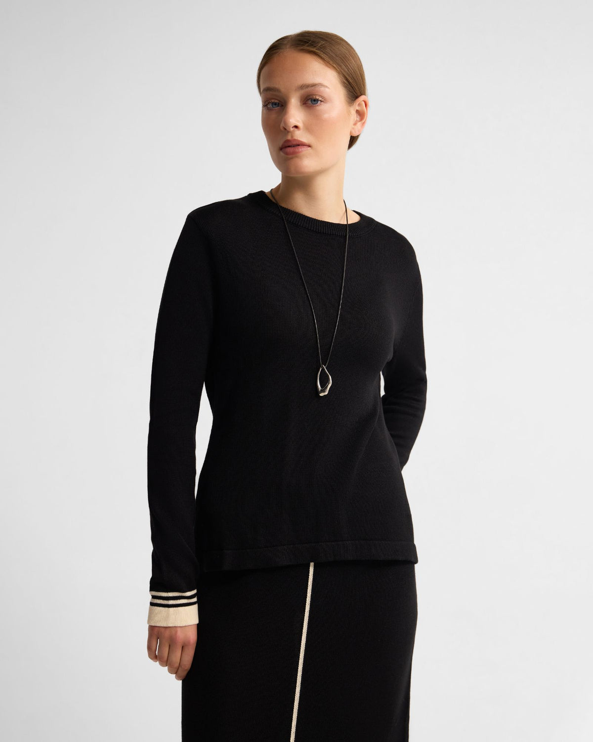Lettie Stripe Knitted Top WOMENS KNITWEAR