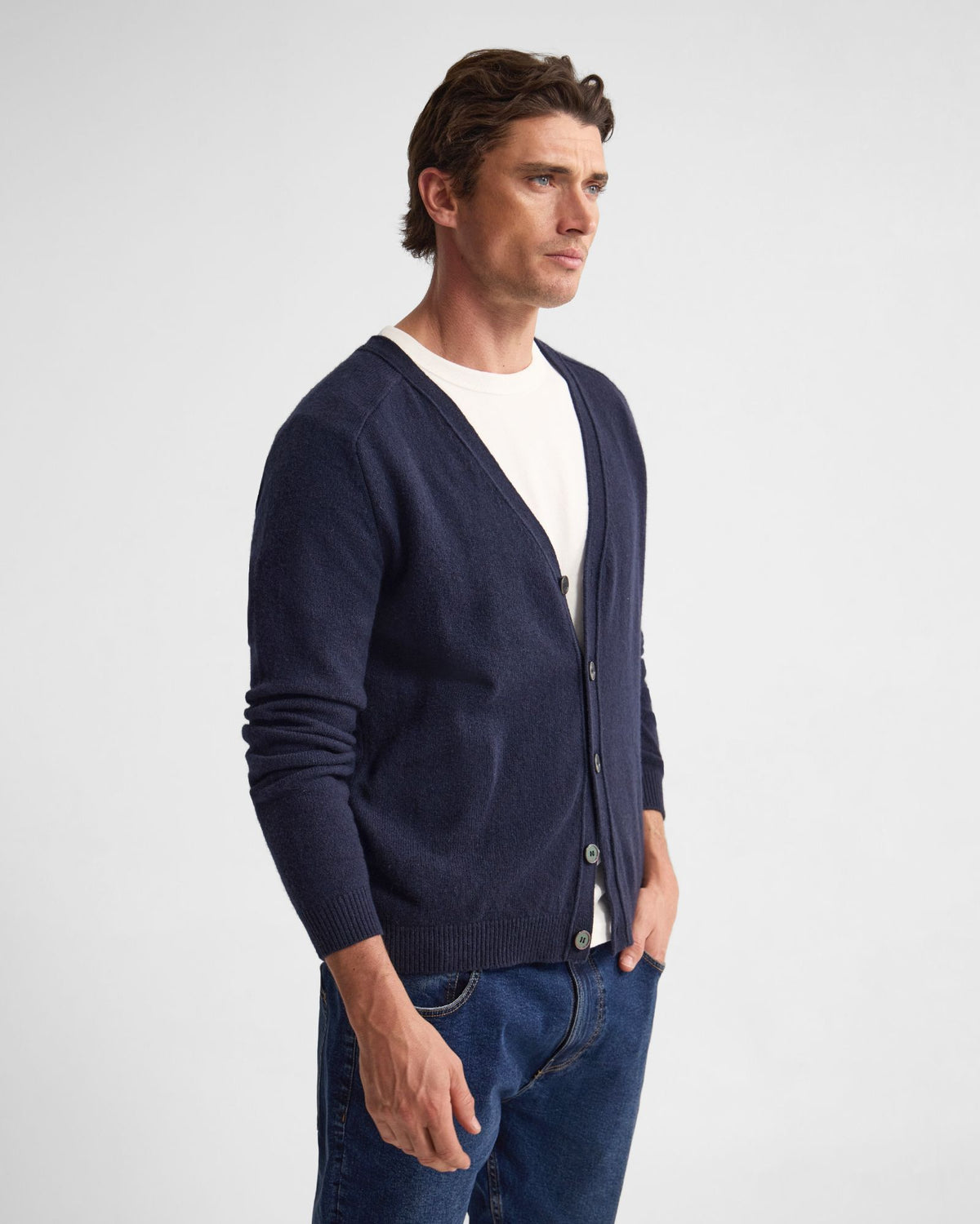 Benedict Wool Cardigan MENS KNITWEAR