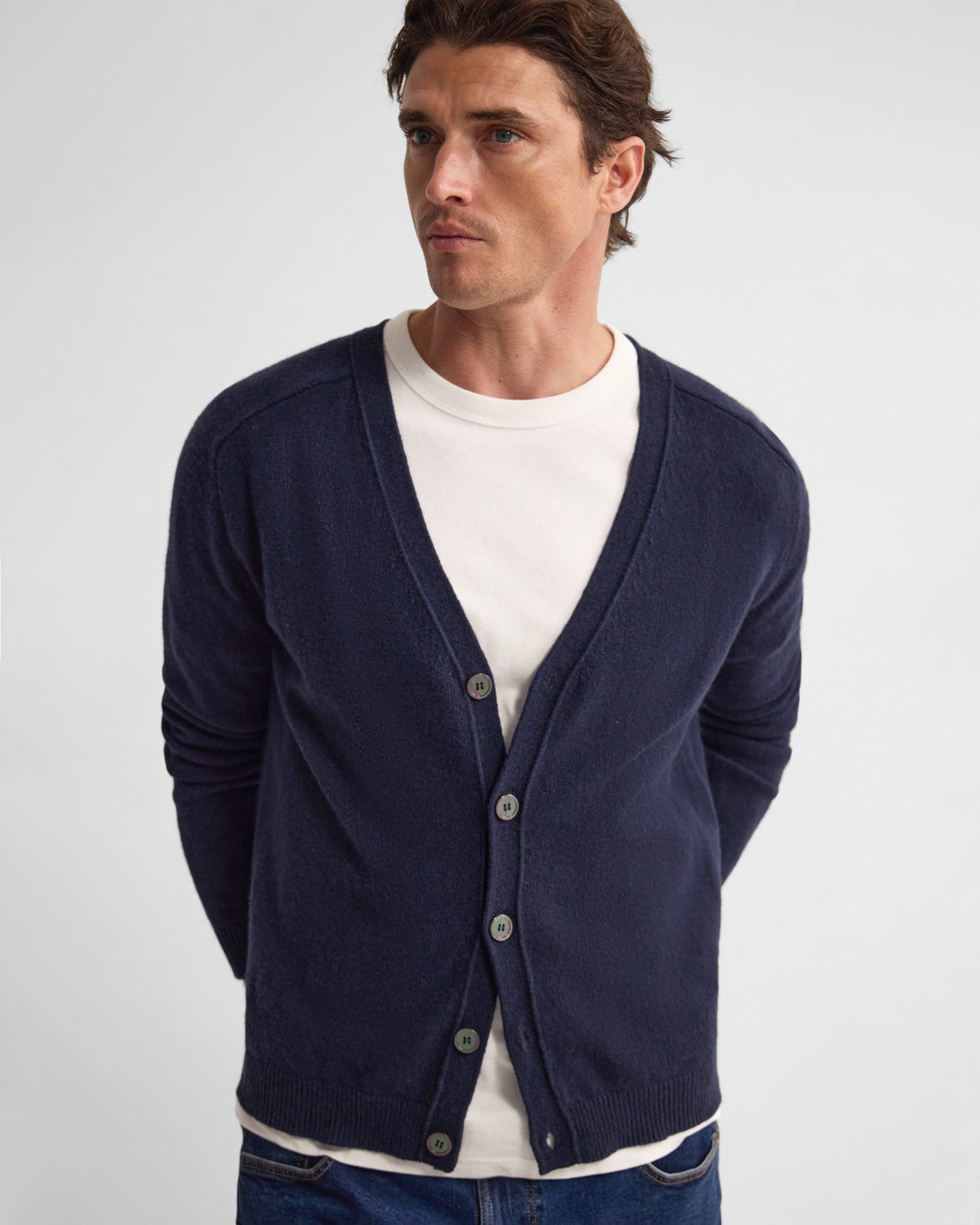 Benedict Wool Cardigan MENS KNITWEAR