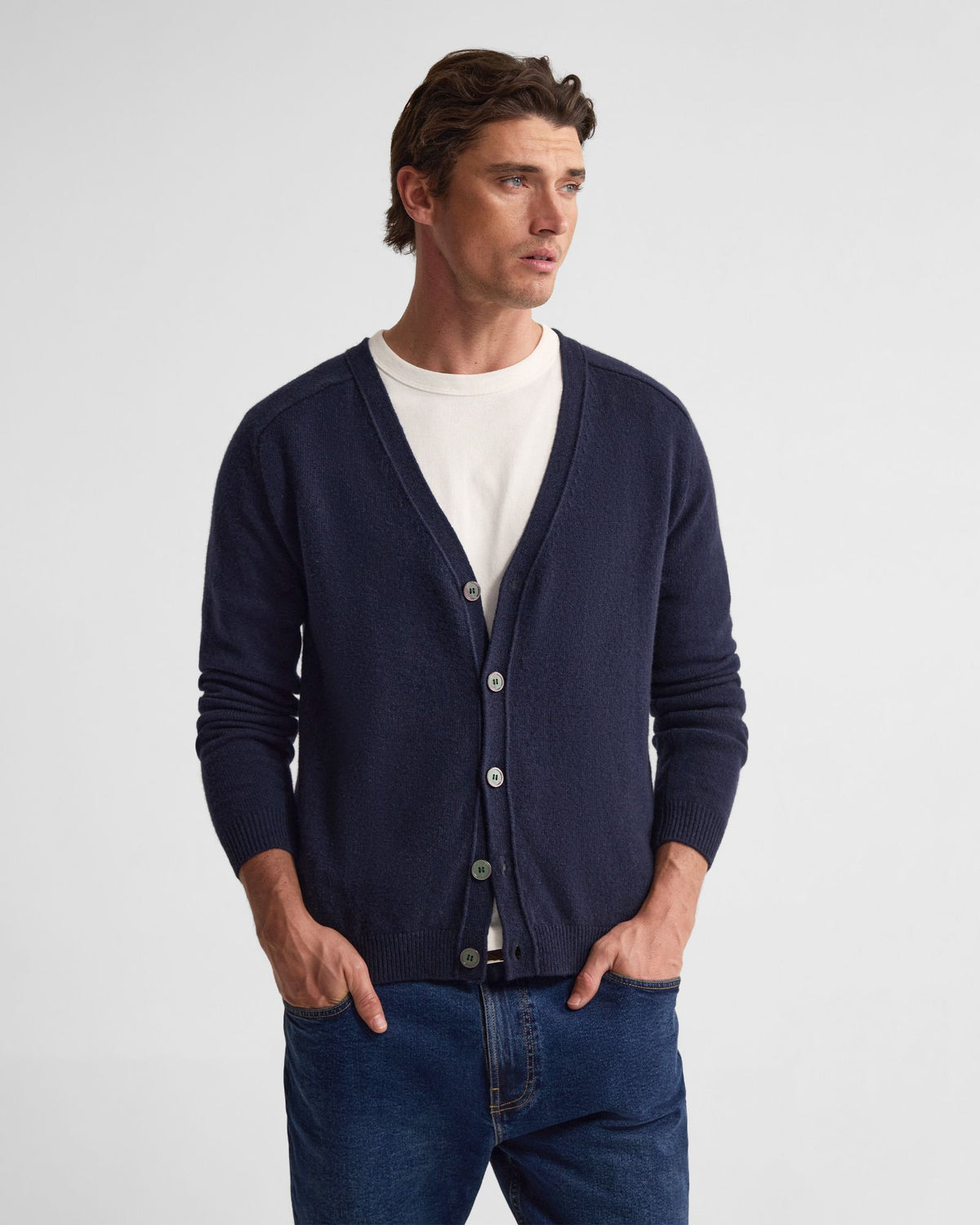 Benedict Wool Cardigan MENS KNITWEAR