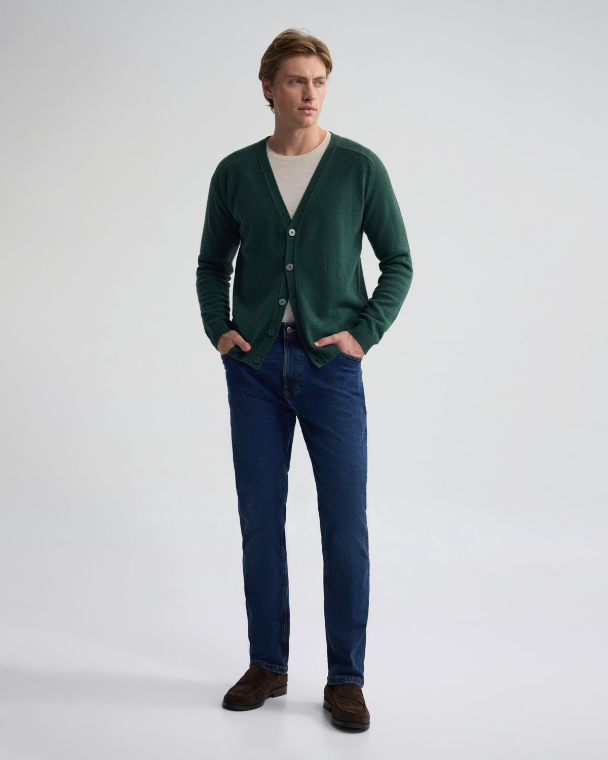 Benedict Wool Cardigan MENS KNITWEAR