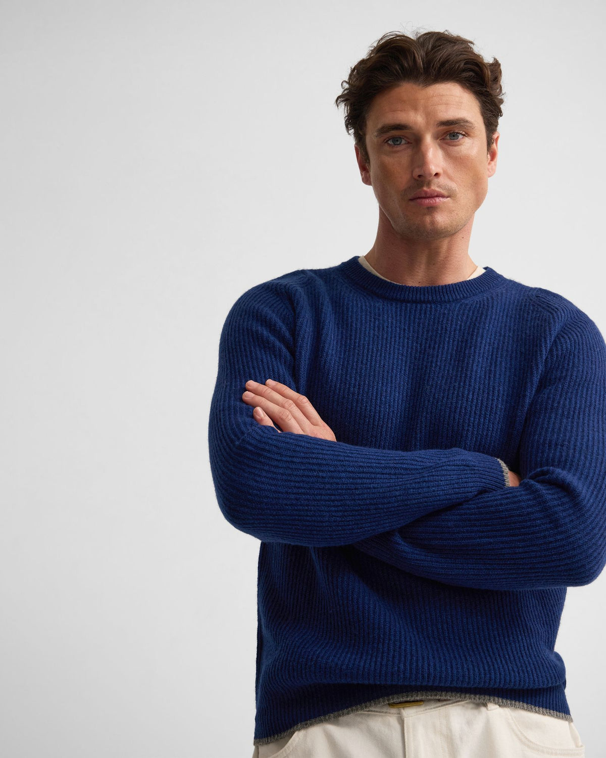 Cedar Wool Tipping Knit MENS KNITWEAR