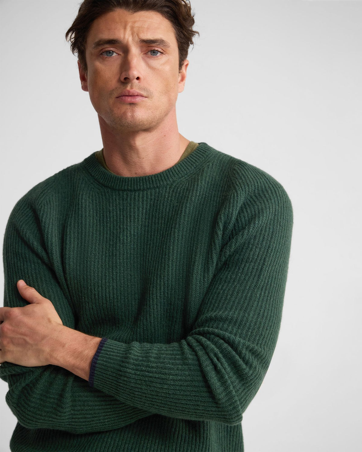 Cedar Wool Tipping Knit MENS KNITWEAR