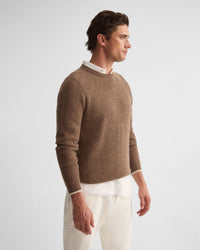 Cedar Wool Tipping Knit MENS KNITWEAR