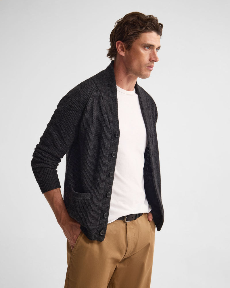 Caleb Wool Cardigan MENS KNITWEAR