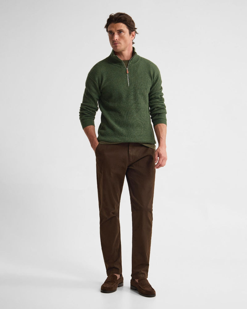 Ryan Zip Neck Knit MENS KNITWEAR