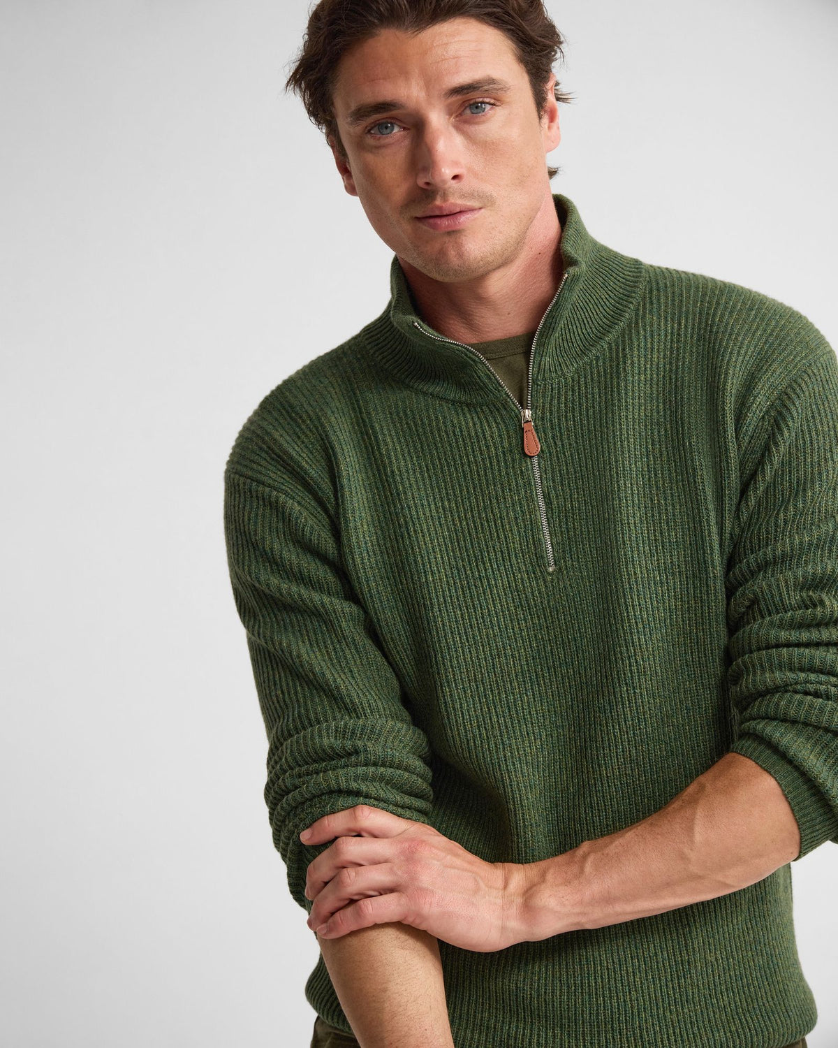 Ryan Zip Neck Knit MENS KNITWEAR