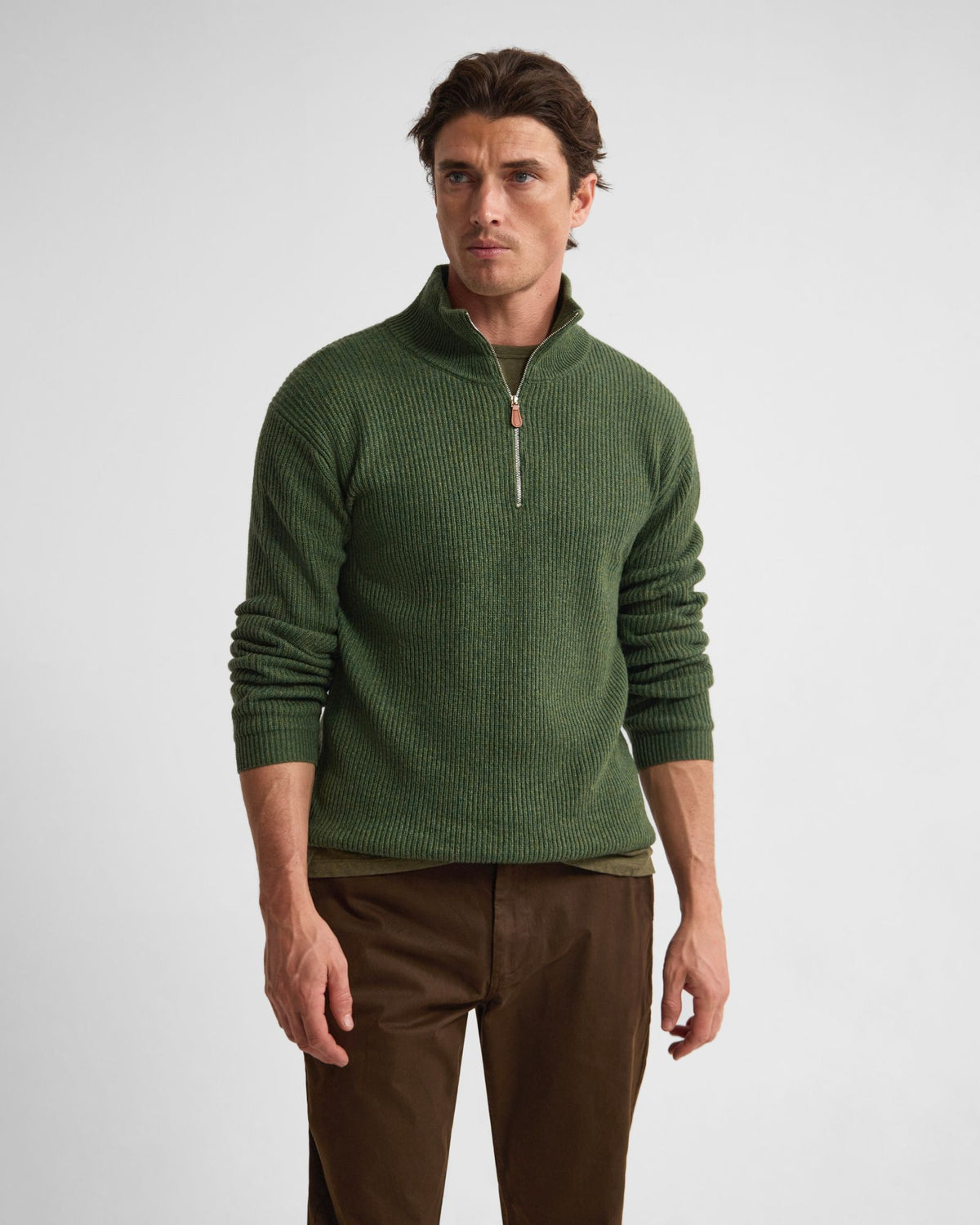 Ryan Zip Neck Knit MENS KNITWEAR